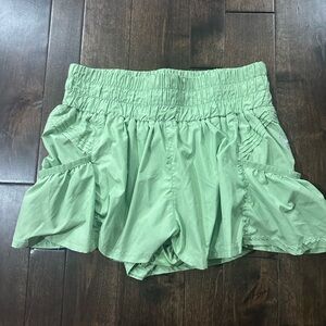 Women's free people Green Shorts